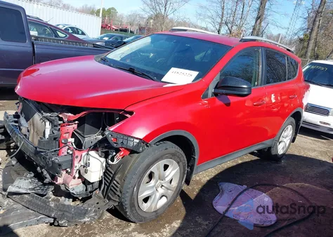 2014 Toyota Rav4 Le z USA, uszkodzony, nr VIN JTMBFREV6ED059943